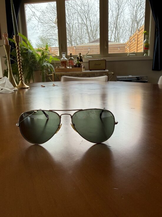 Ray-Ban Aviator Mirror: Matte Silver Frame, Silver Mirror Lens w/ case main image 5